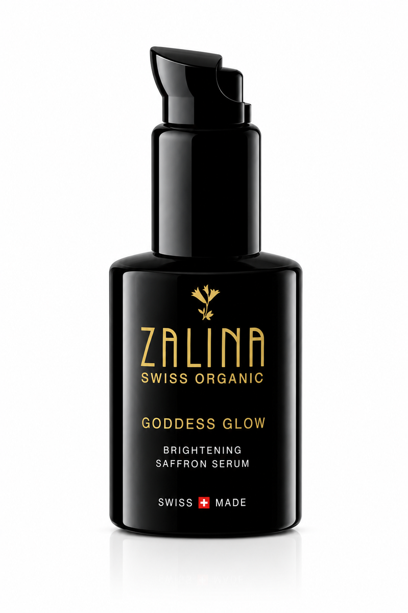 Goddess Glow Brightening Saffron Serum 30ml | Zalina Swiss Organic