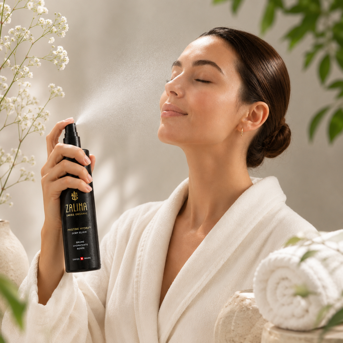 PRISTINE HYDRA™ Dewy Facial Elixir 100 ML – Zalina Swiss Organic