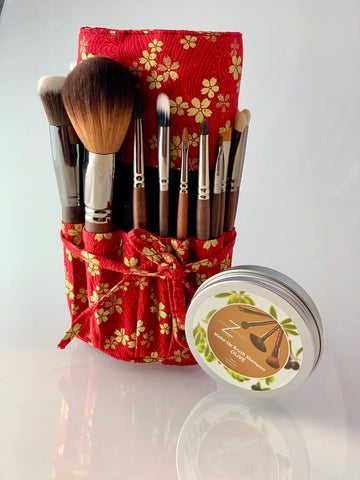 21pc “Buccoo Reef” Pro Brush Set w/Shampoo