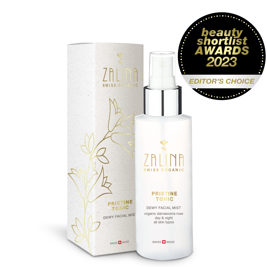 PRISTINE TONIC: Brightening Rose Dewy Facial Mist with Niacinamide