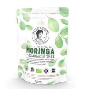 Organic Moringa Ayurvedic - The Miracle Tree 200g, Vegan